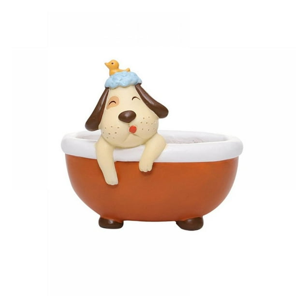 Anpatio Corgi Succulent Planter Mini Resin Animal Plant Pot Creative Pen Pencil Brush Holder Lovely Carton Desktop Flowerpot Fairy Christmas Garden Home Office School Gift Garden Decoration Set of 2 Anpatio Corgi Succulent Planter Mini Resin Animal Plant Pot Creative Pen Pencil Brush Holder Lovely Carton Desktop Flowerpot Fairy Christmas Garden Home Office School Gift Garden Decoration Set of 2